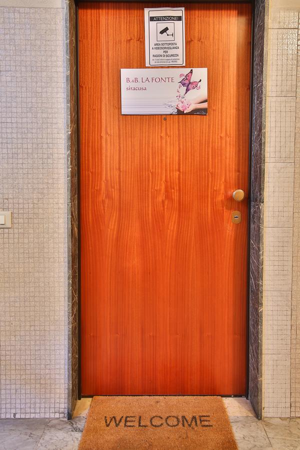 La Fonte Bed & Breakfast Siraküza Dış mekan fotoğraf
